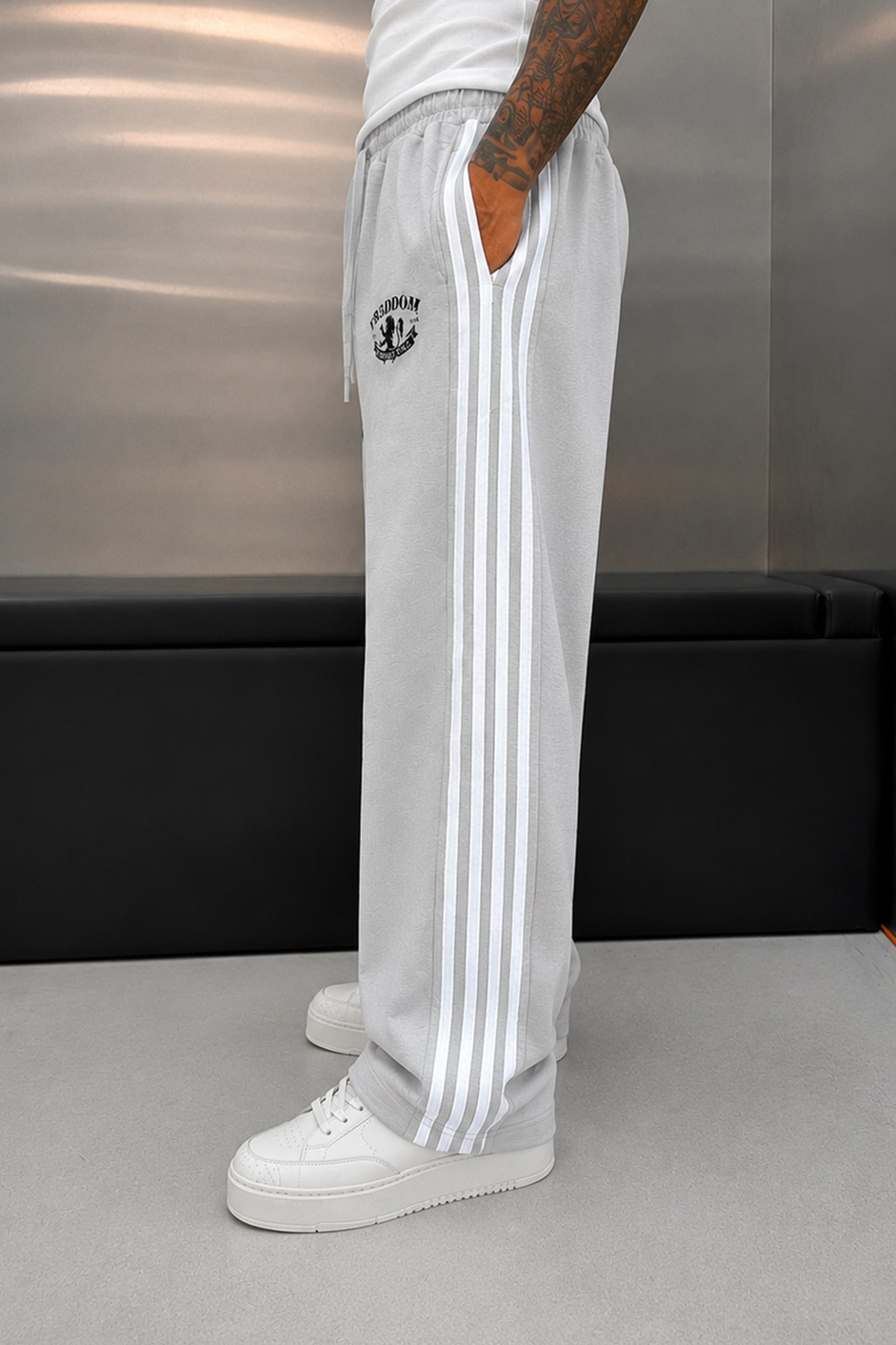 Gri 10 RETURNED BAGGY EŞOFMAN ALTI
