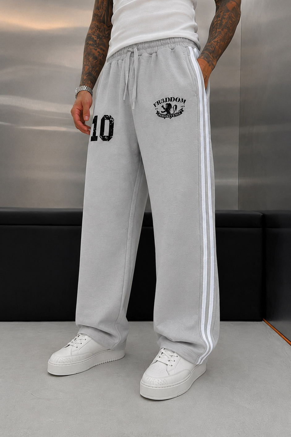 Gri 10 RETURNED BAGGY EŞOFMAN ALTI