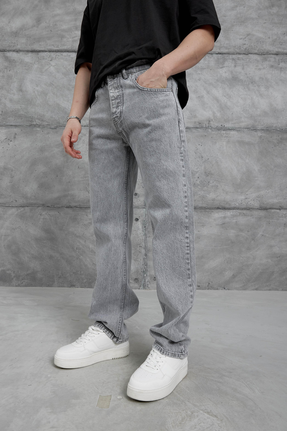 Gri Mb Baggy Jean