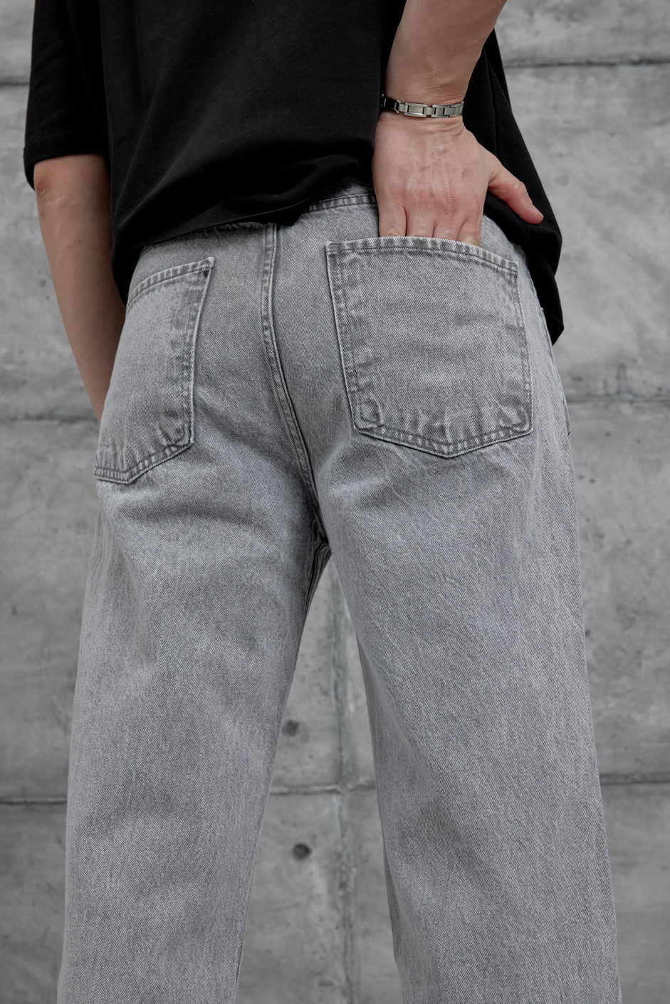 Gri Mb Baggy Jean