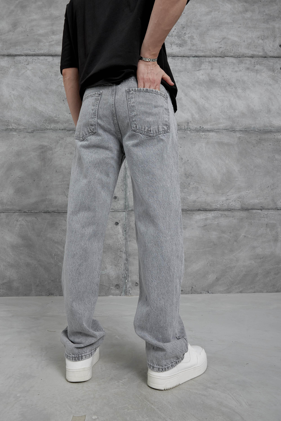 Gri Mb Baggy Jean