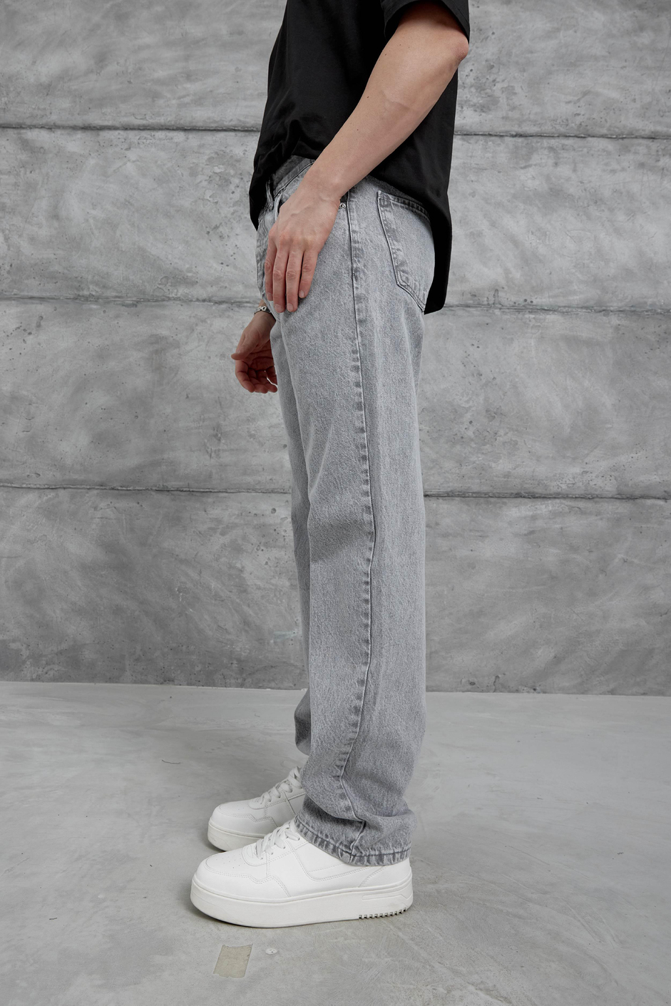 Gri Mb Baggy Jean
