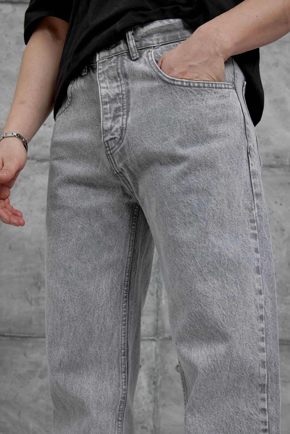 Gri Mb Baggy Jean