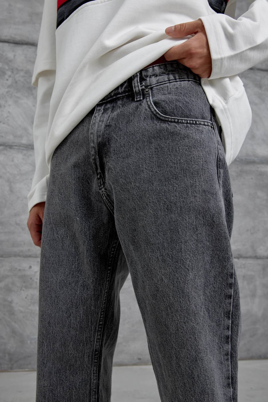 Gri MMX BAGGY JEAN