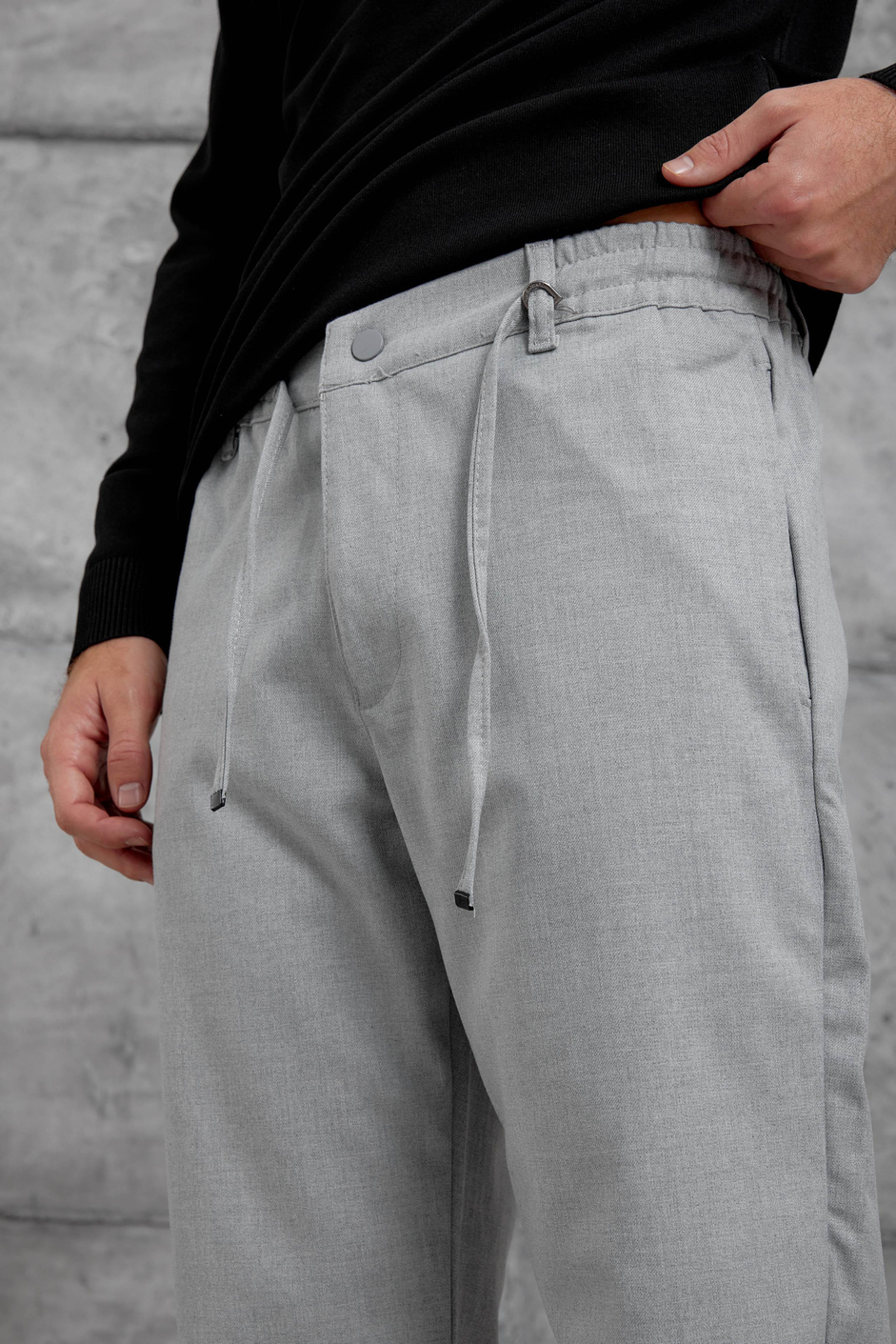 Gri MMX JOGGER KUMAŞ PANTOLON