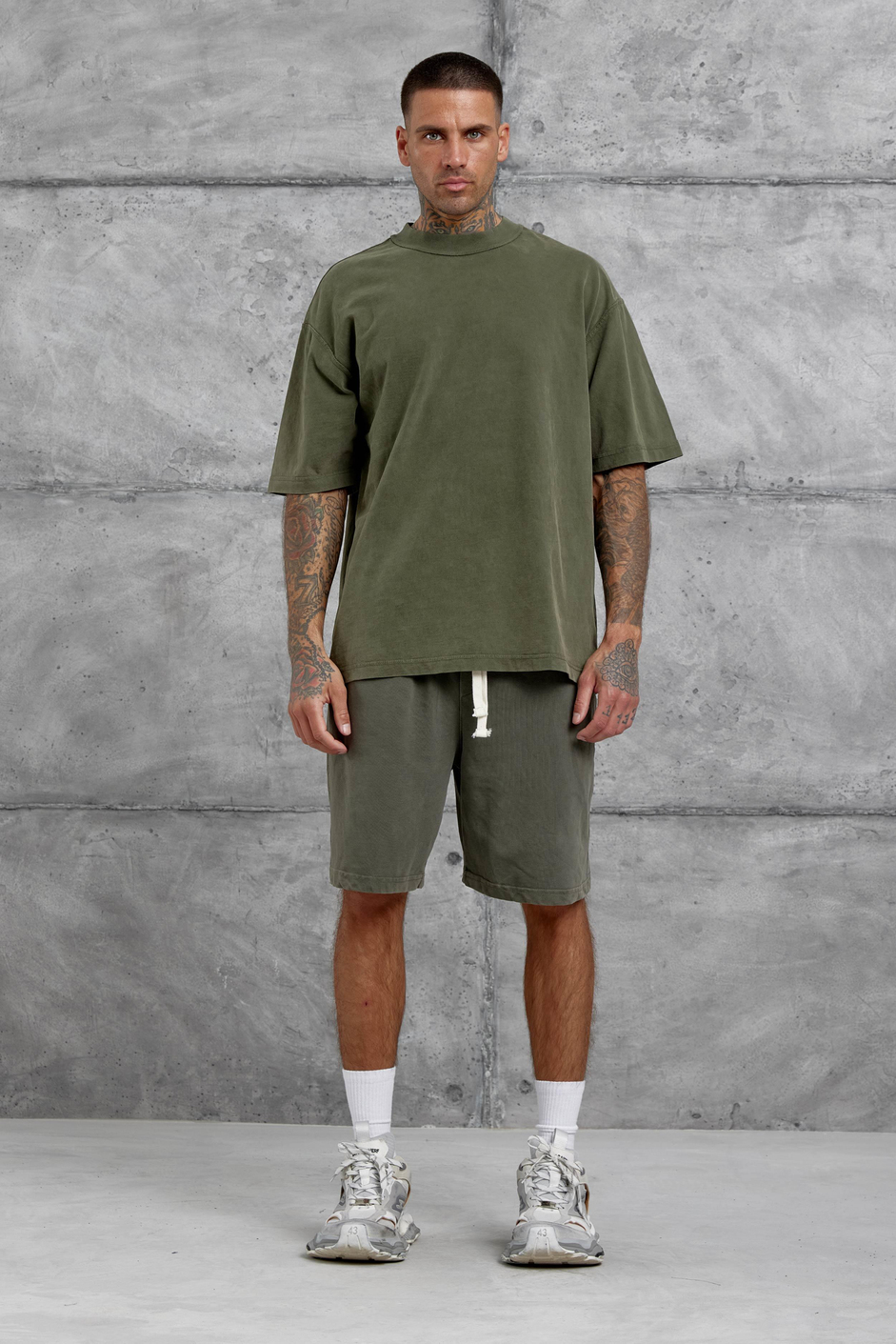 Haki Basic Oversize Tshirt