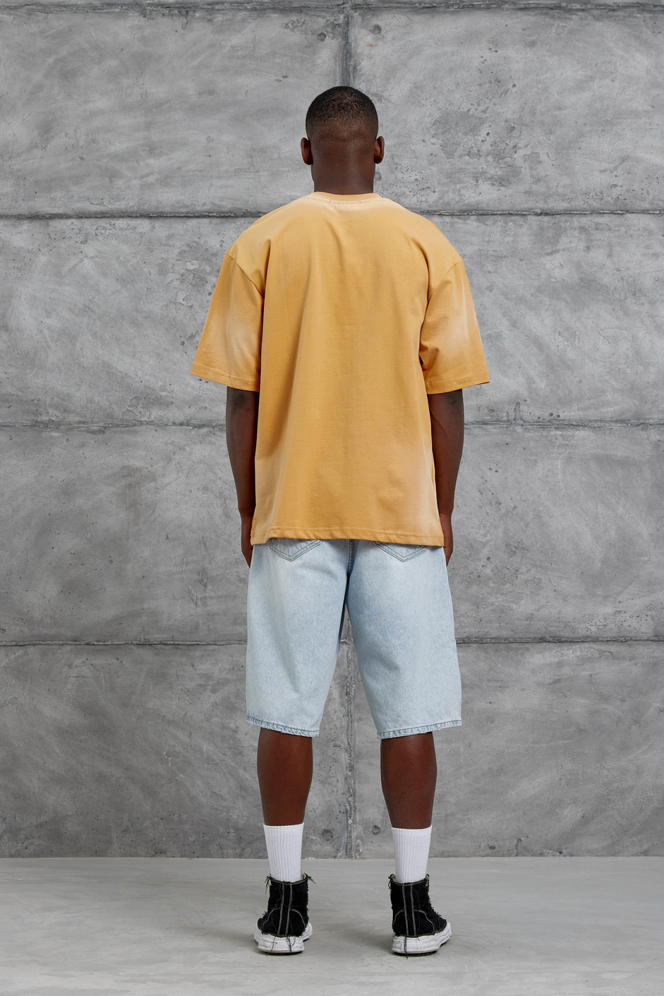 Hardal Sebizegva Baskılı Oversize Tshirt