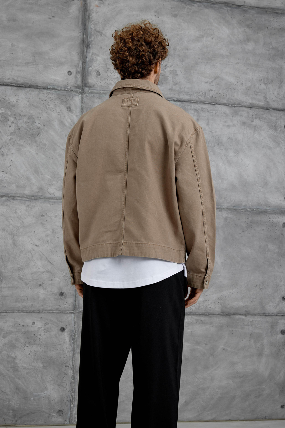 Kahverengi Mmx Oversize Kot Ceket