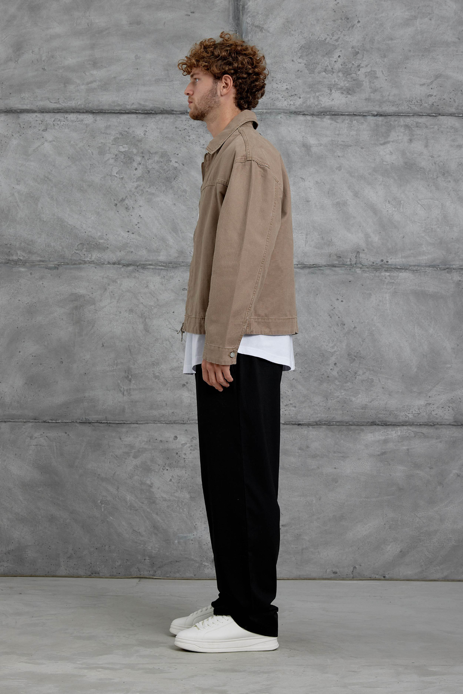 Kahverengi Mmx Oversize Kot Ceket