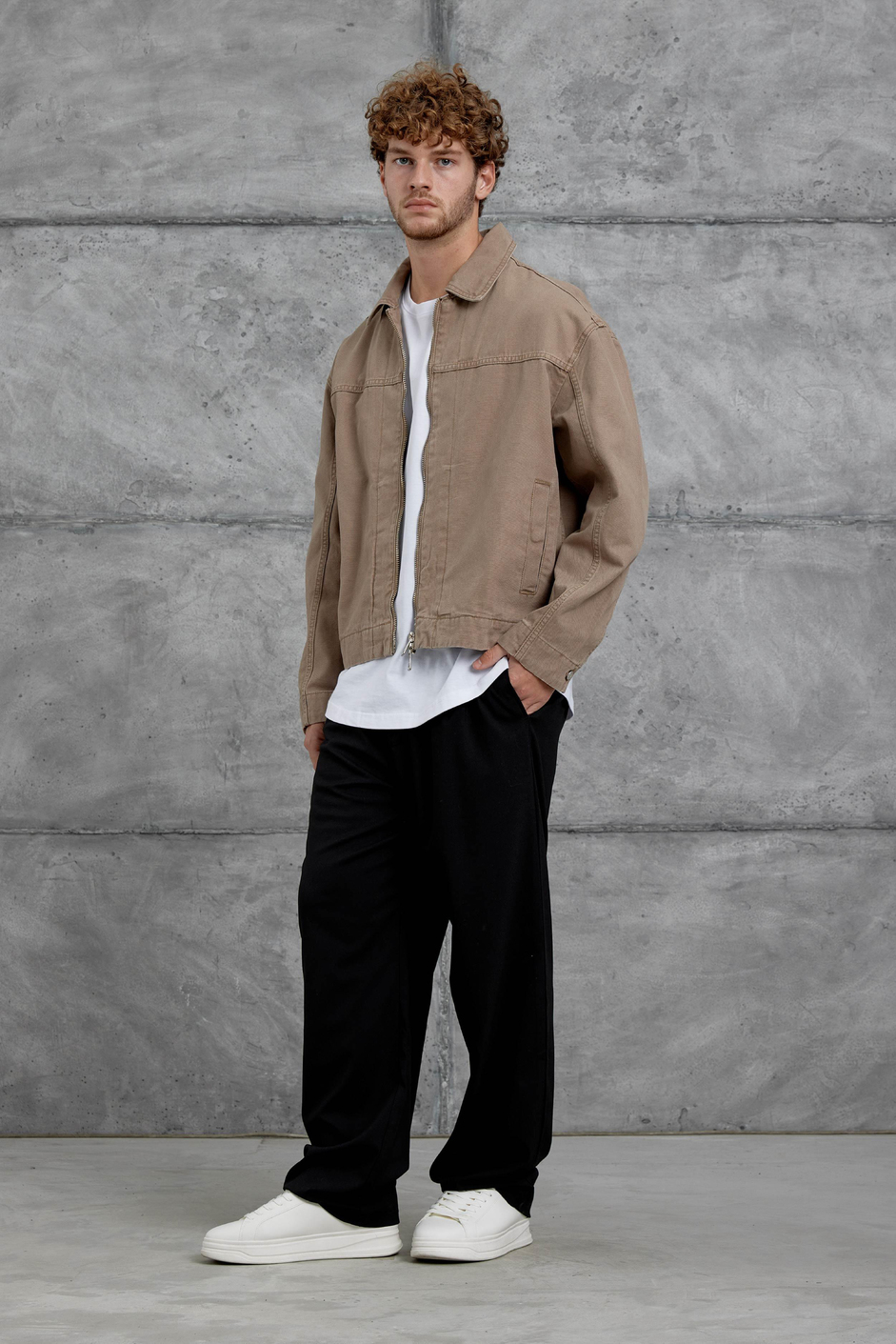 Kahverengi Mmx Oversize Kot Ceket