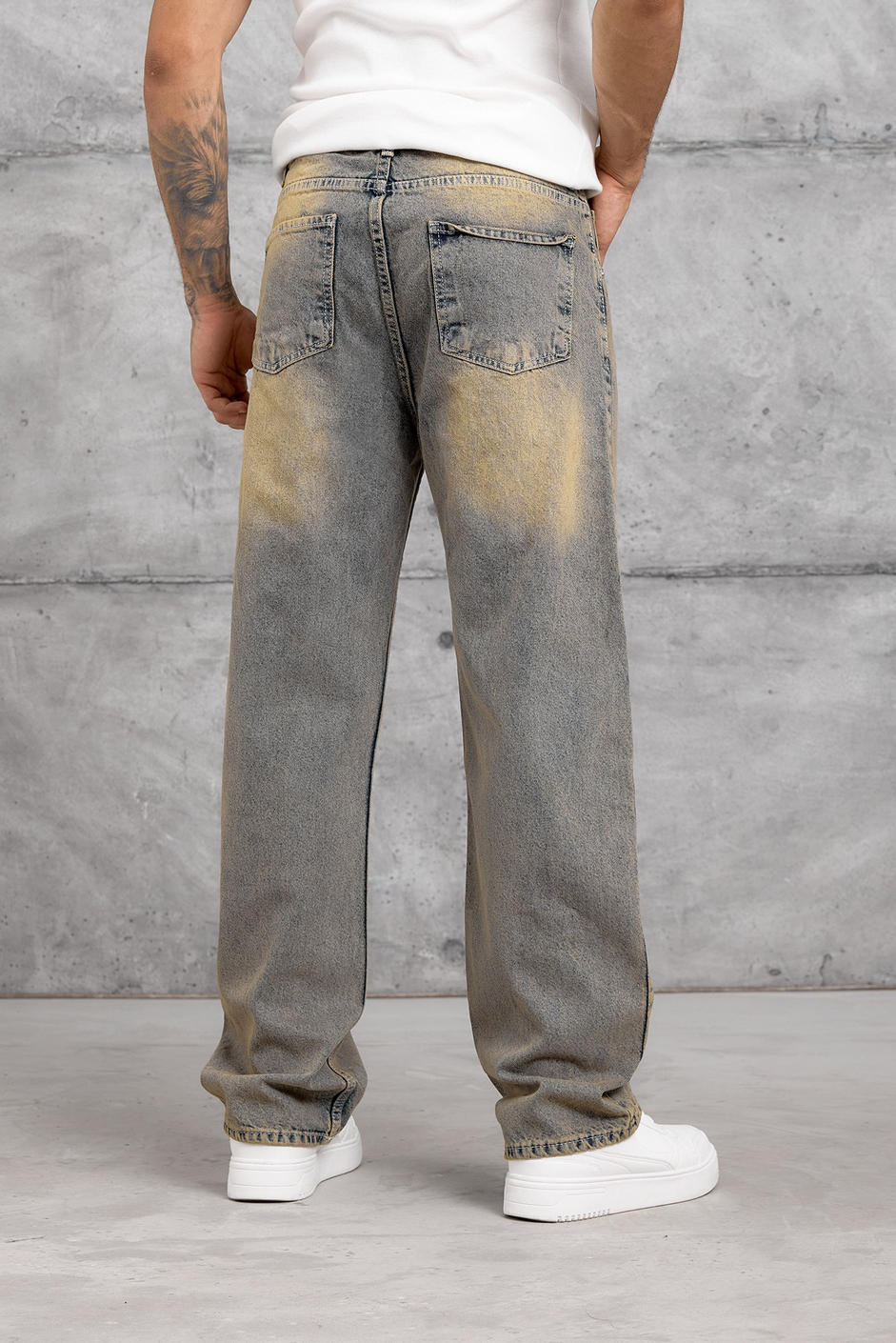 Kahverengi MOBB BAGGY JEAN