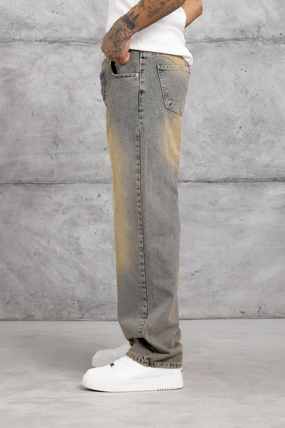 Kahverengi MOBB BAGGY JEAN