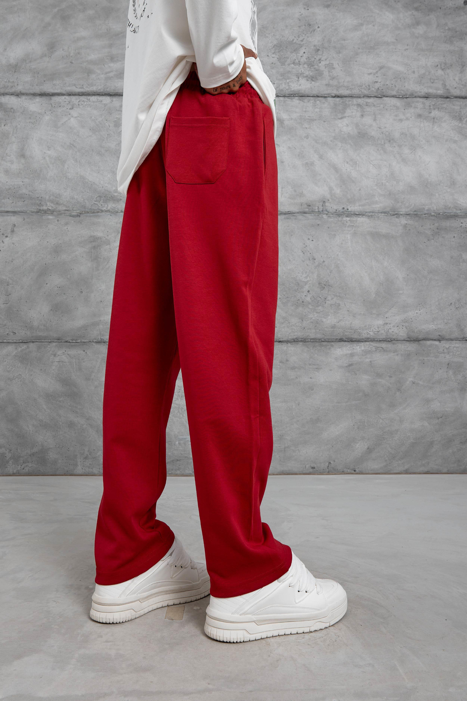 Kırmızı Basic Model Eşofman