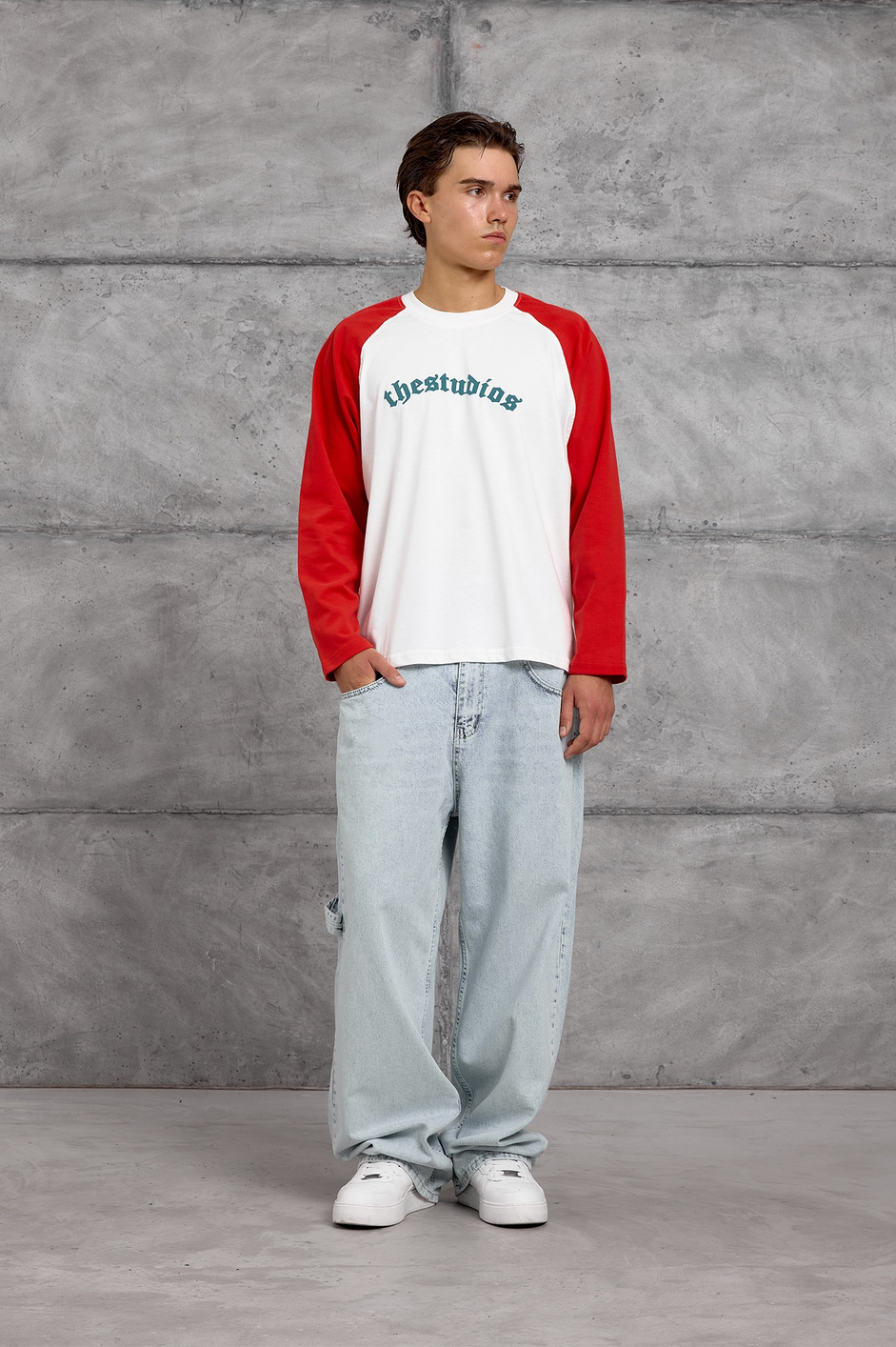 Kırmızı THE STUDIOS İNCE SWEATSHIRT