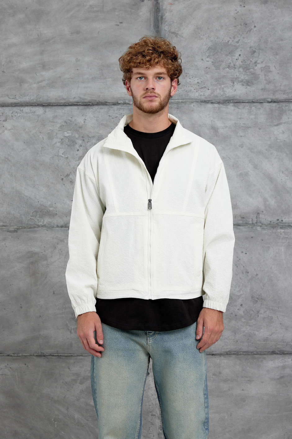 Krem 251 Mevsimlik Oversize Ceket