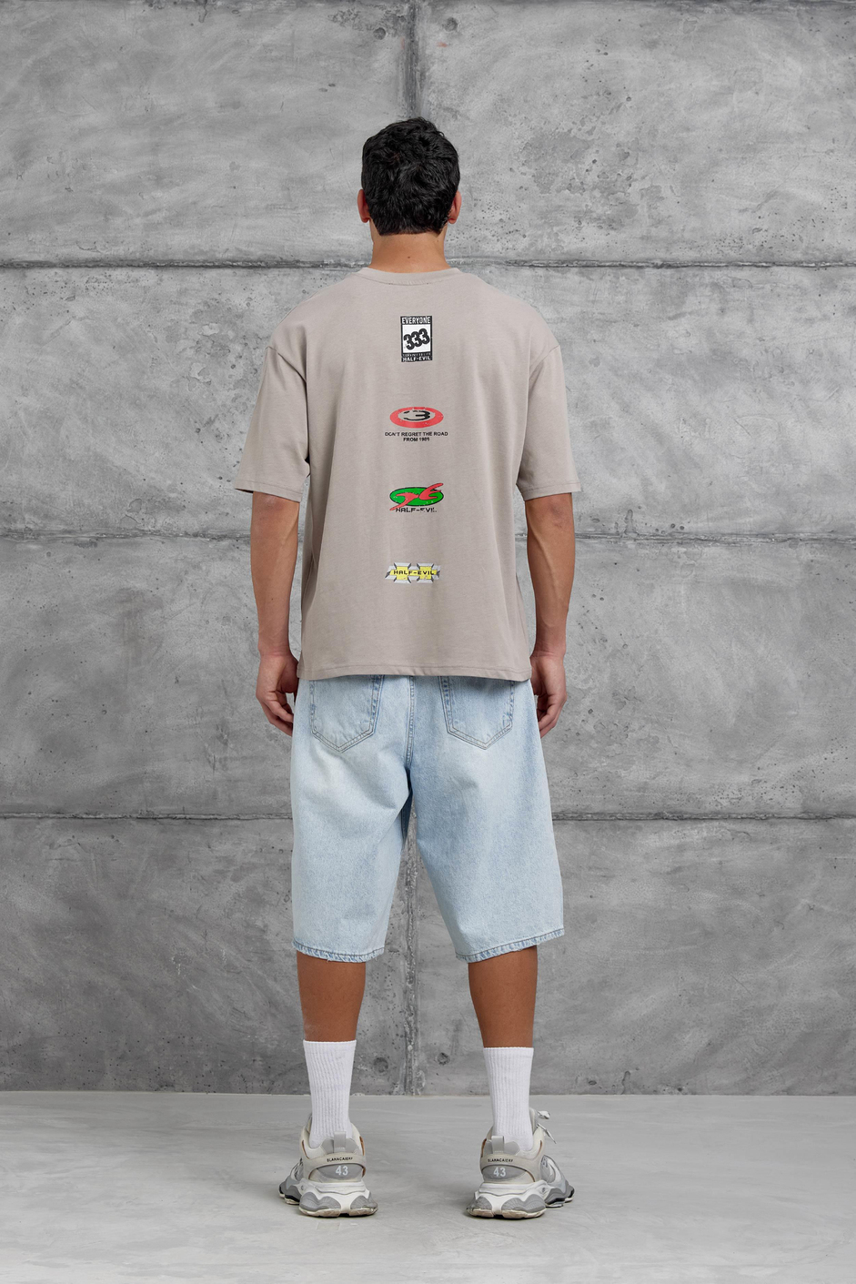 Krem Dont Regret The Road Oversize Tshirt