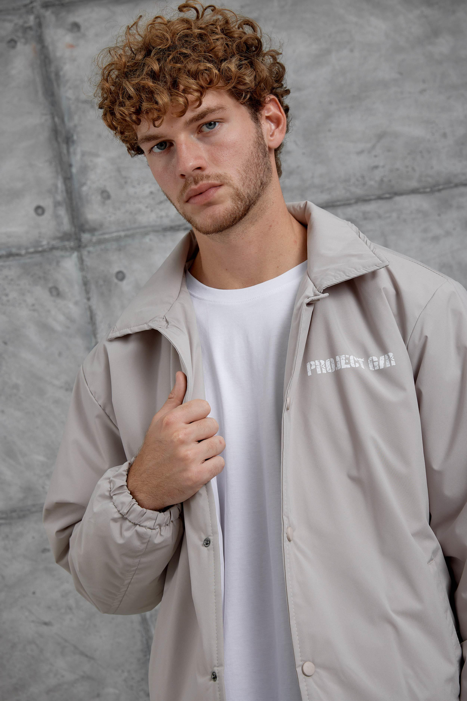 Krem Nmrc Mevsimlik Oversize Ceket