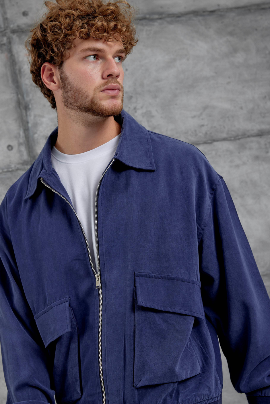 Lacivert 251 Modal Kumaş Oversize Takım