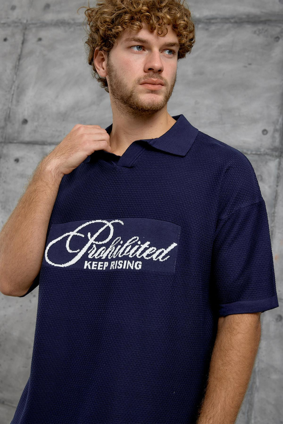 Lacivert DP KEEP BAKILI TRİKO TSHIRT