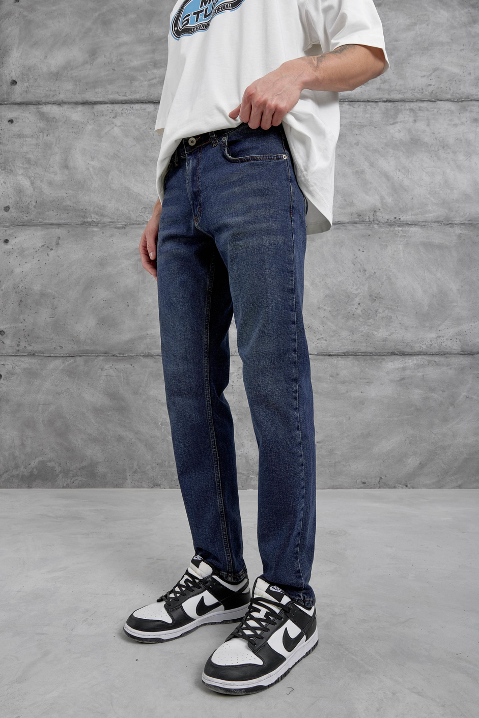 Lacivert Kp Relax Fit Jean