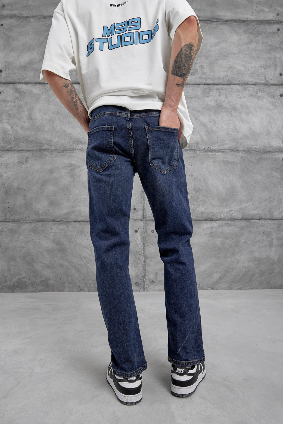 Lacivert Kp Relax Fit Jean