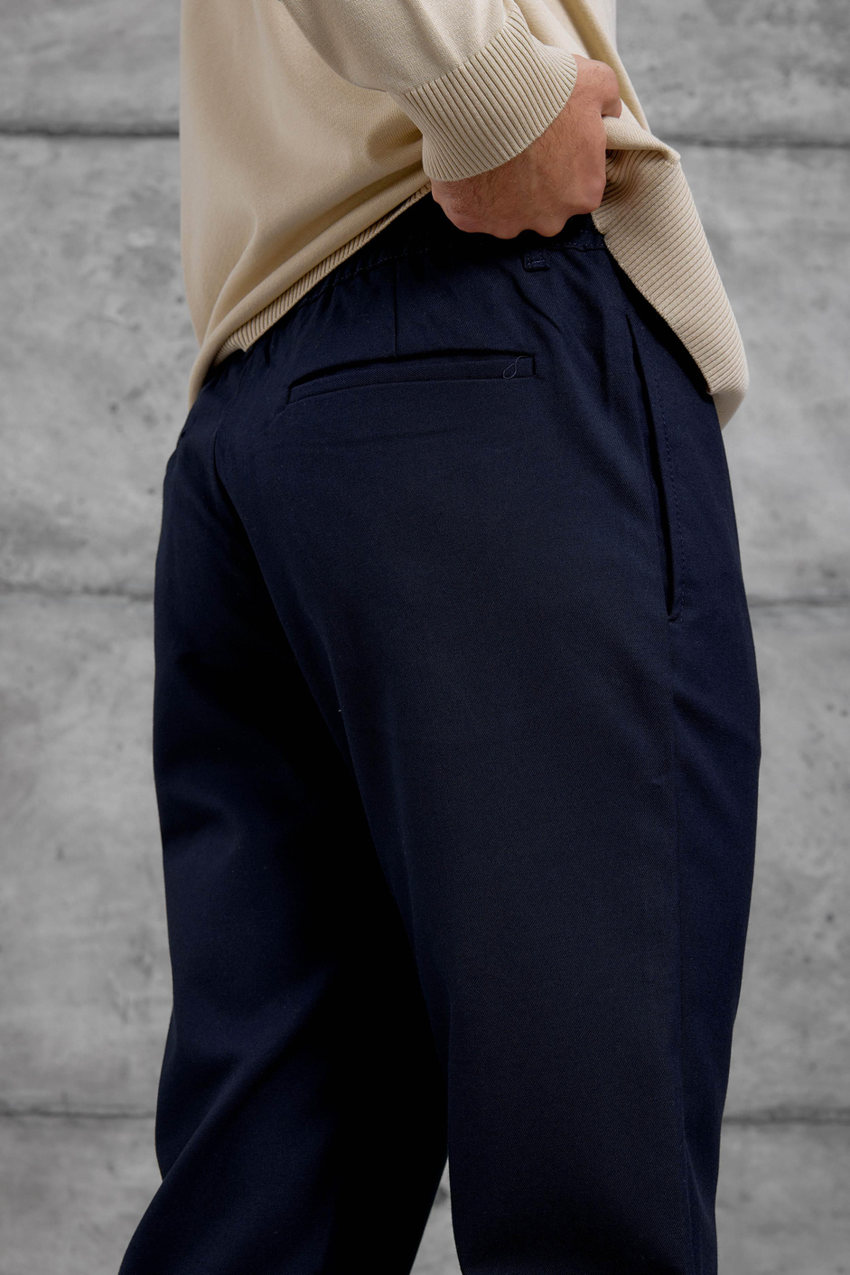 Lacivert MMX JOGGER KUMAŞ PANTOLON