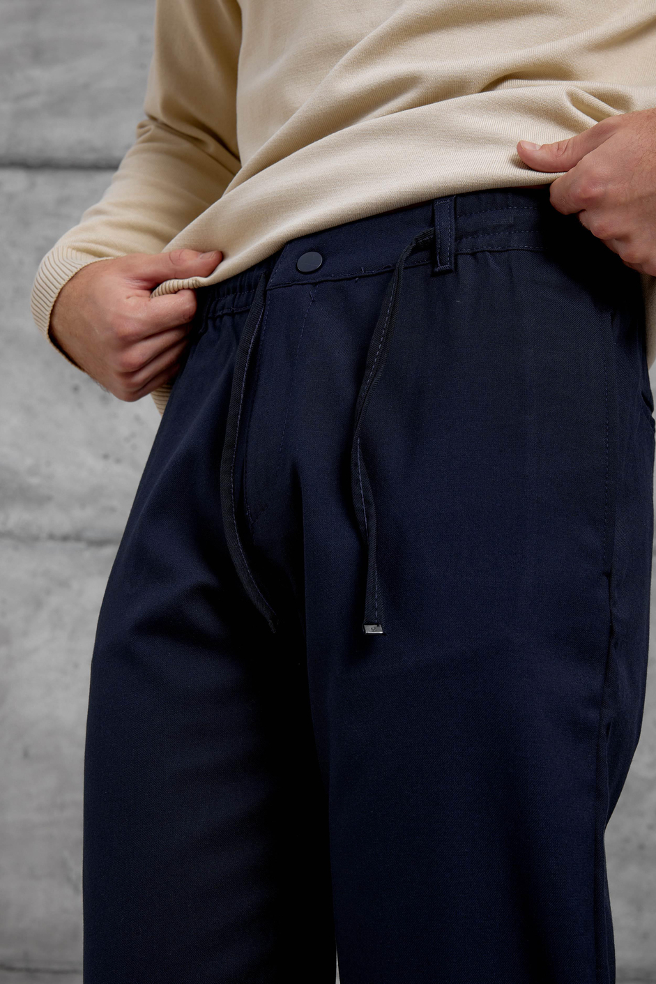 Lacivert MMX JOGGER KUMAŞ PANTOLON