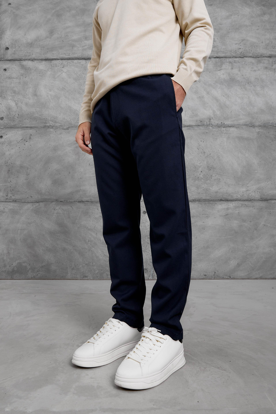 Lacivert MMX JOGGER KUMAŞ PANTOLON