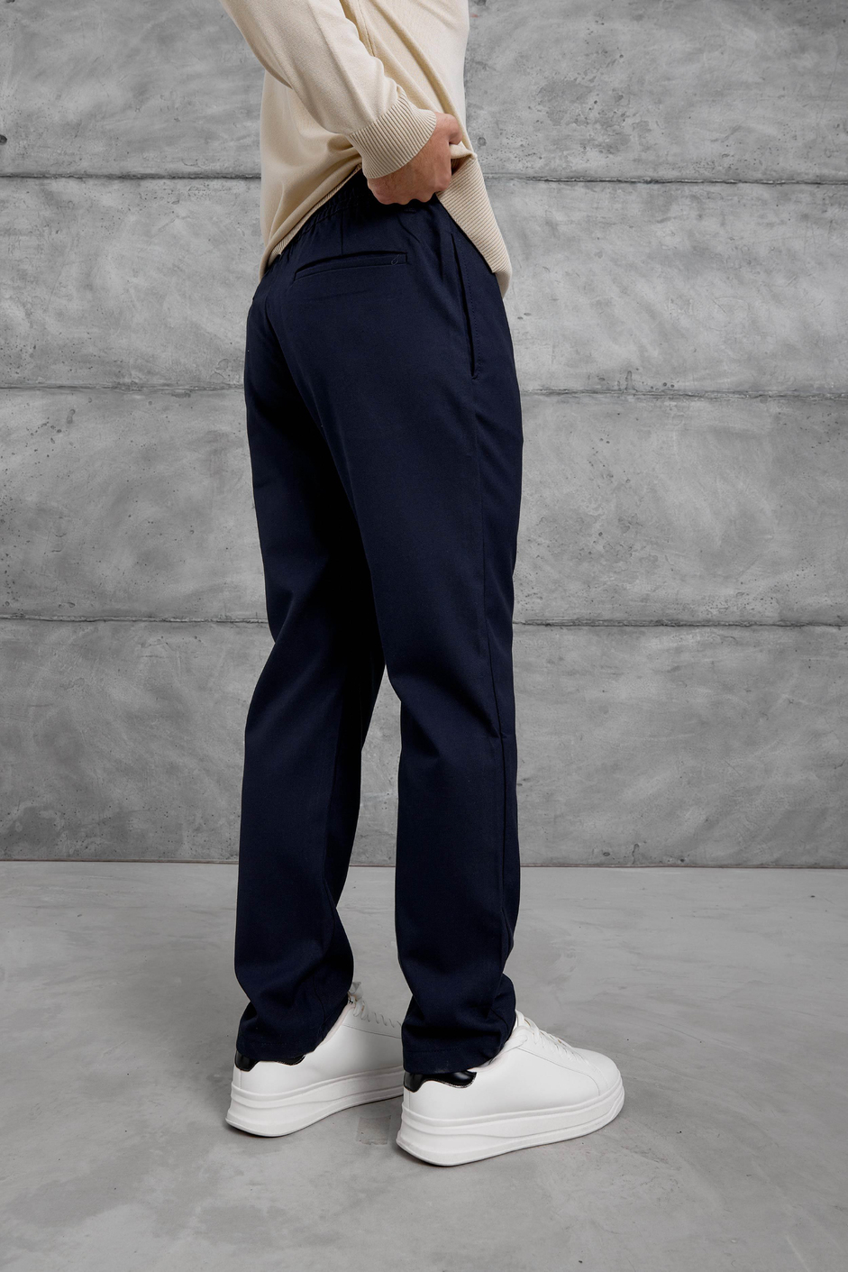 Lacivert MMX JOGGER KUMAŞ PANTOLON