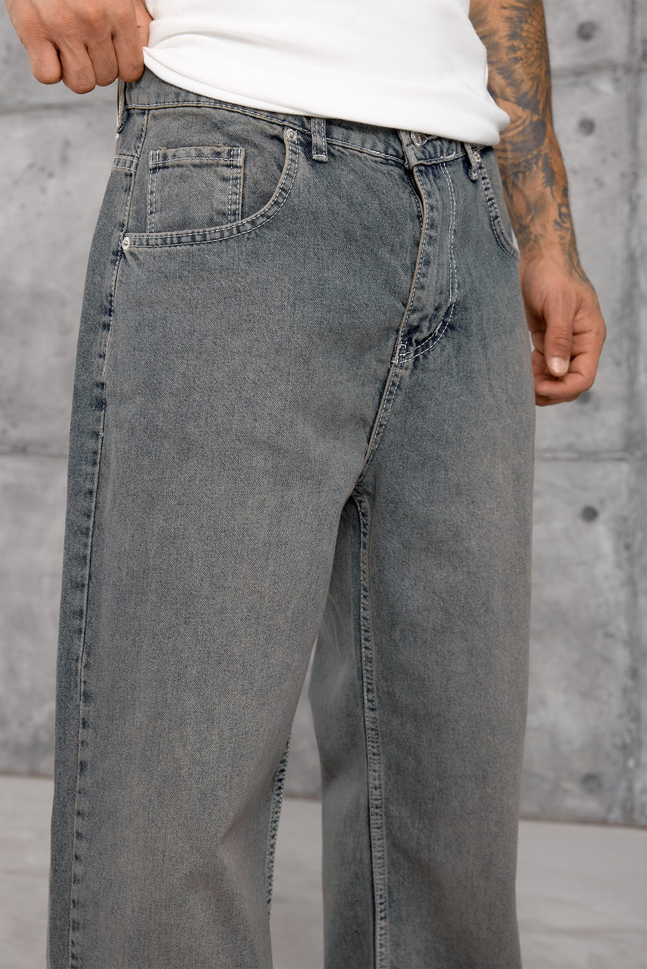 Lacivert MOBB BAGGY JEAN
