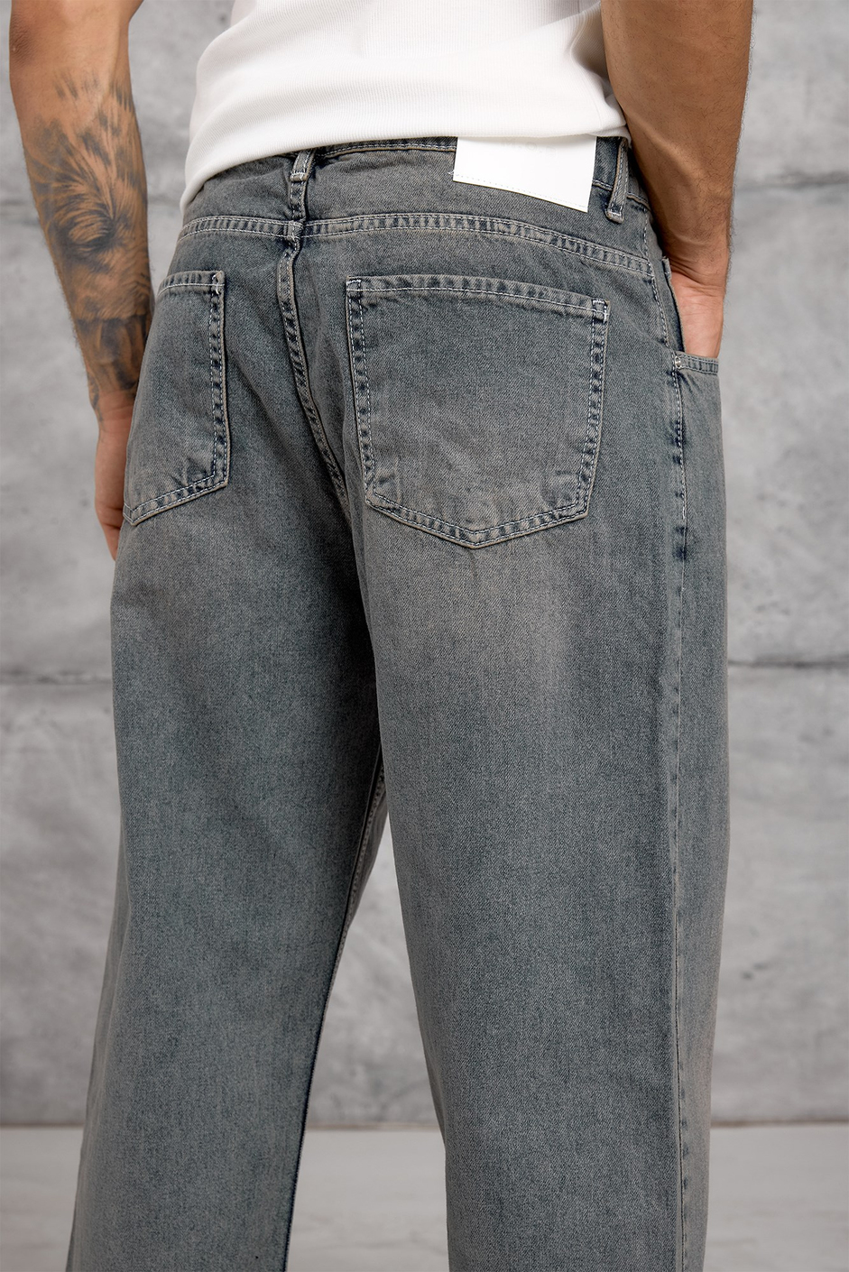 Lacivert MOBB BAGGY JEAN