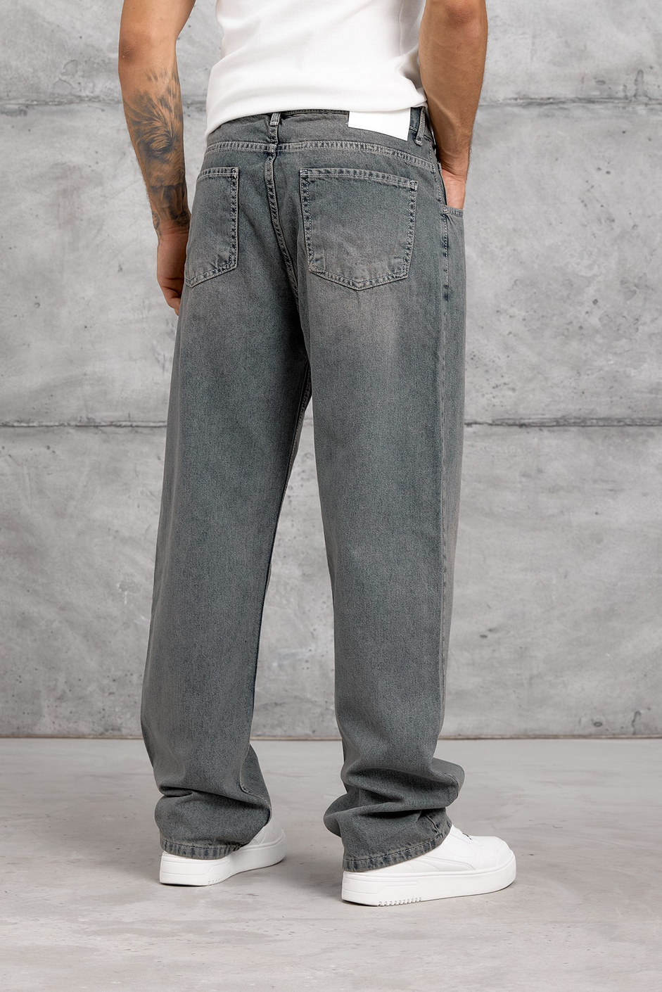 Lacivert MOBB BAGGY JEAN