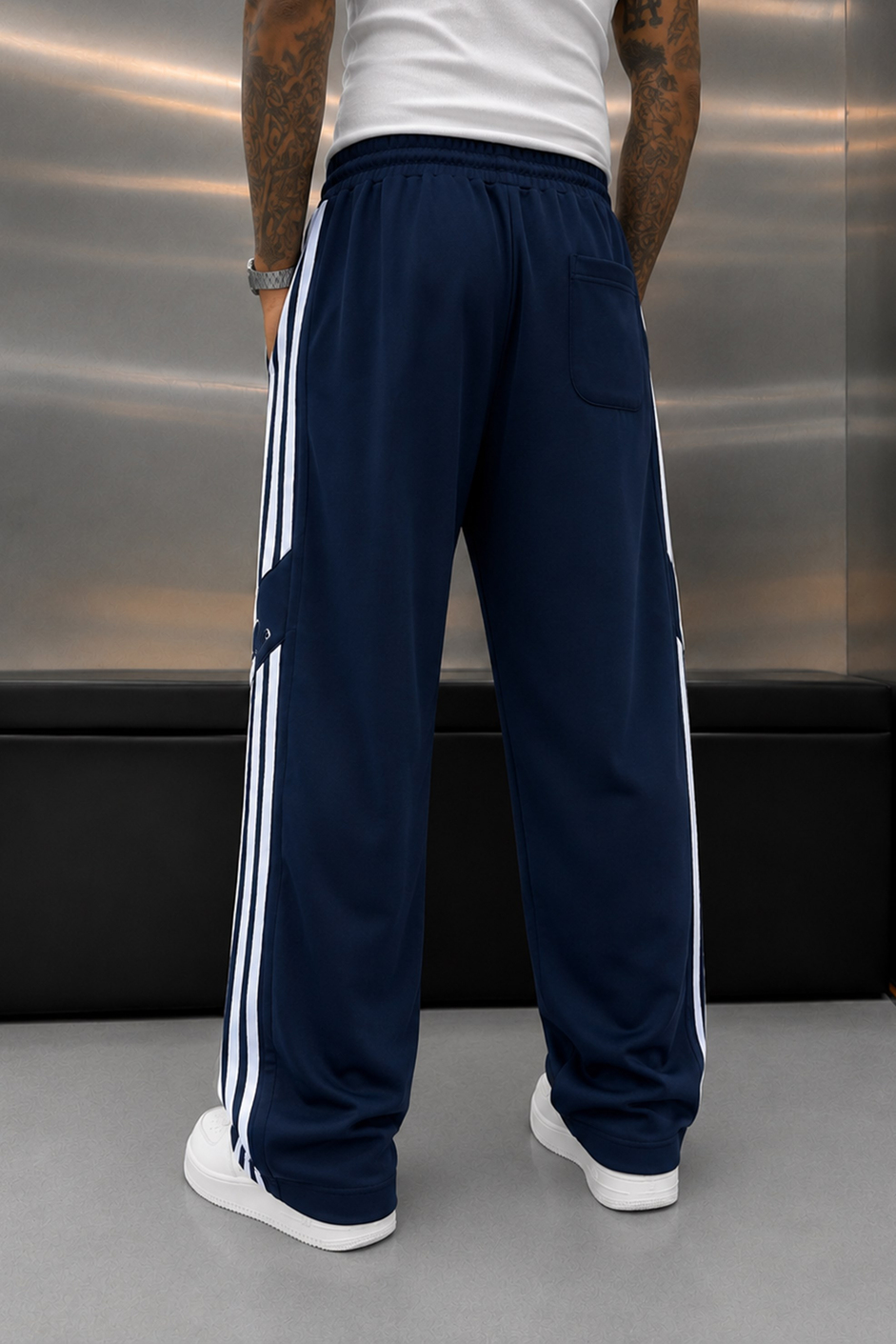 Lacivert RENOWNED BAGGY EŞOFMAN ALTI