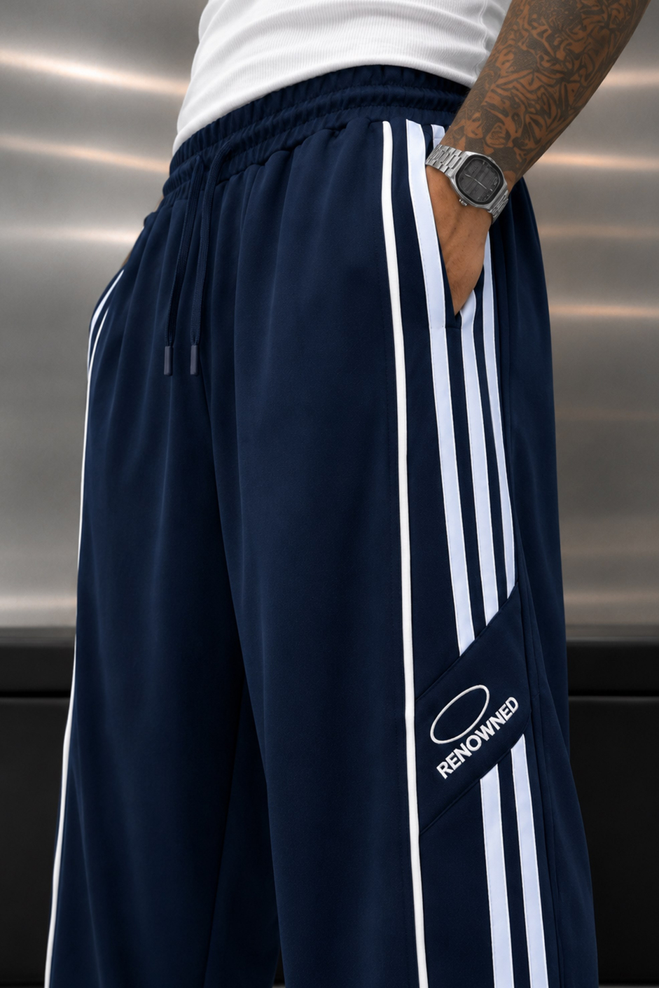 Lacivert RENOWNED BAGGY EŞOFMAN ALTI