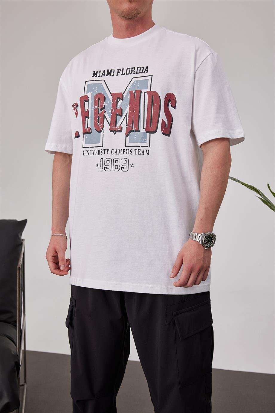 Legends Beyaz Tshirt