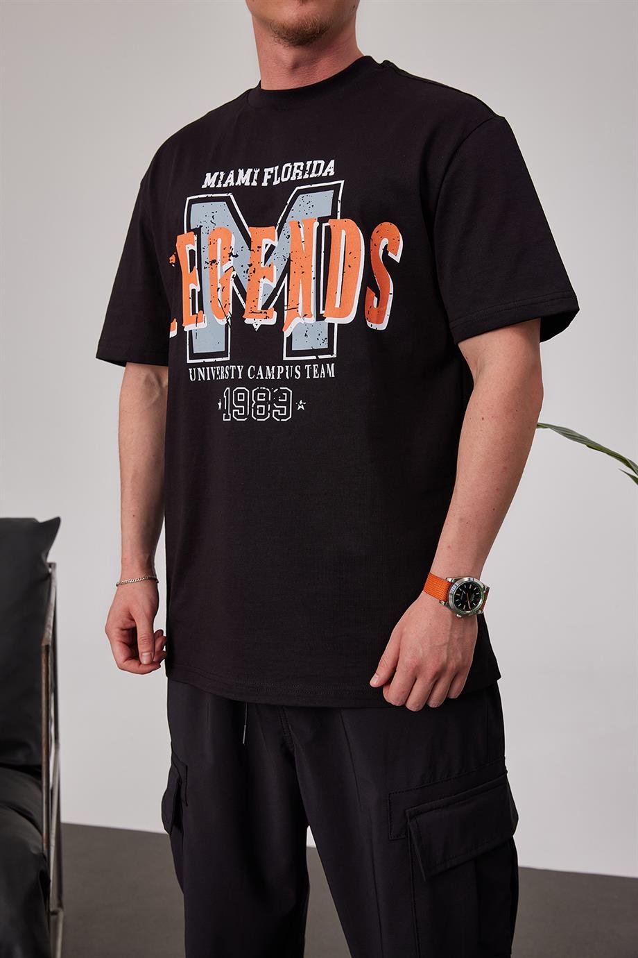 Legends Siyah Tshirt
