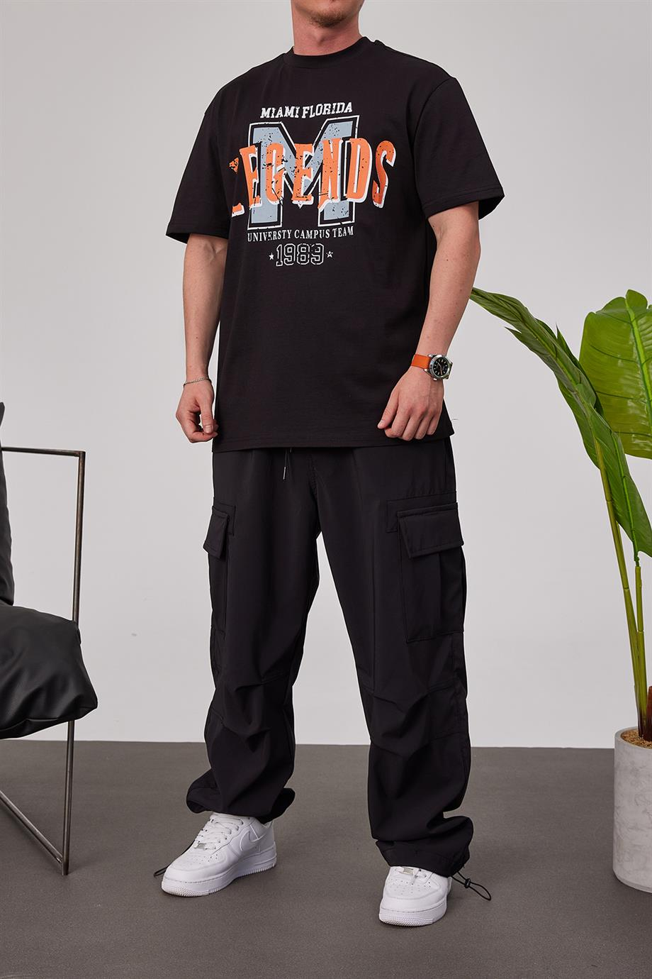Legends Siyah Tshirt