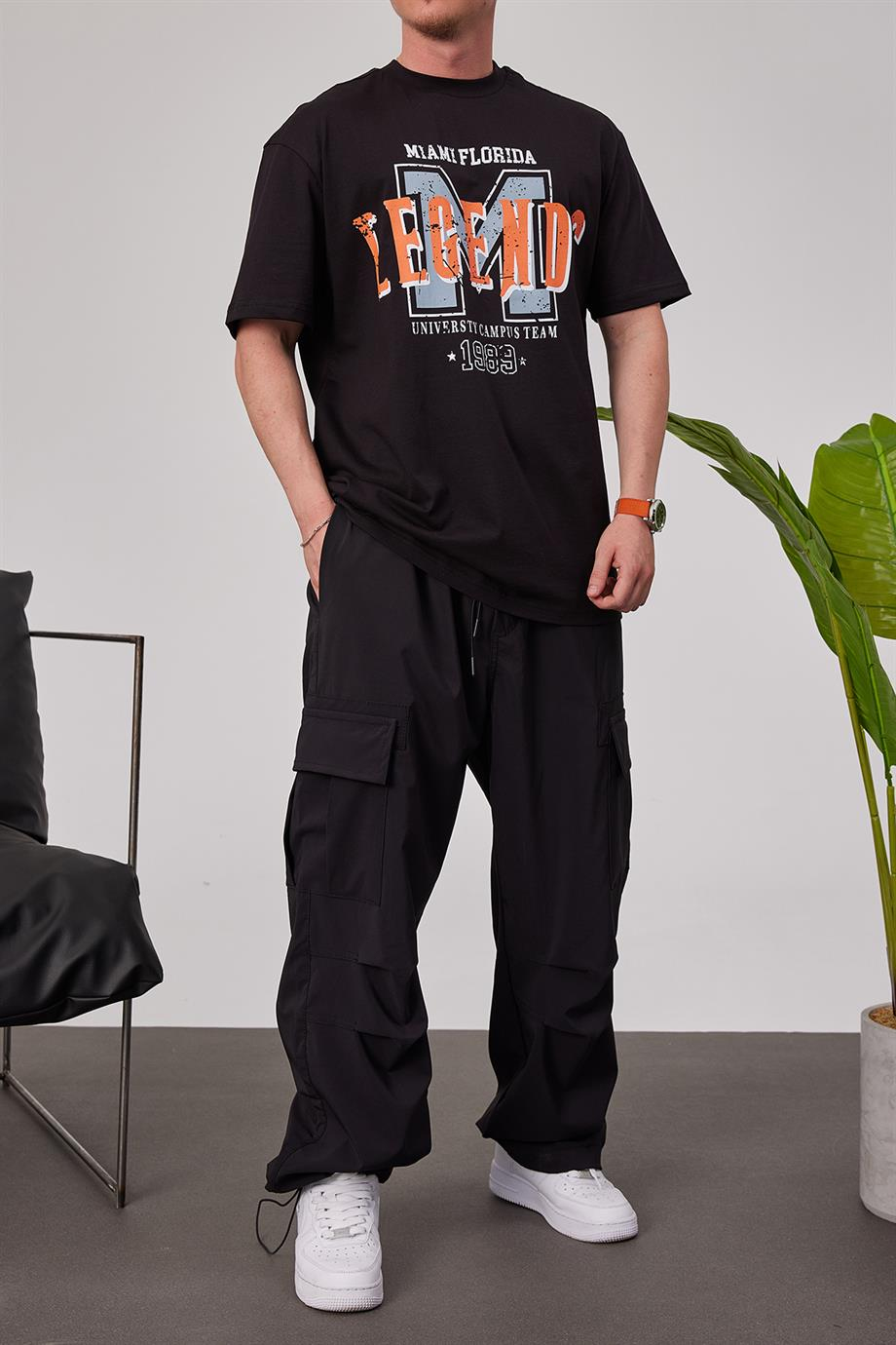 Legends Siyah Tshirt