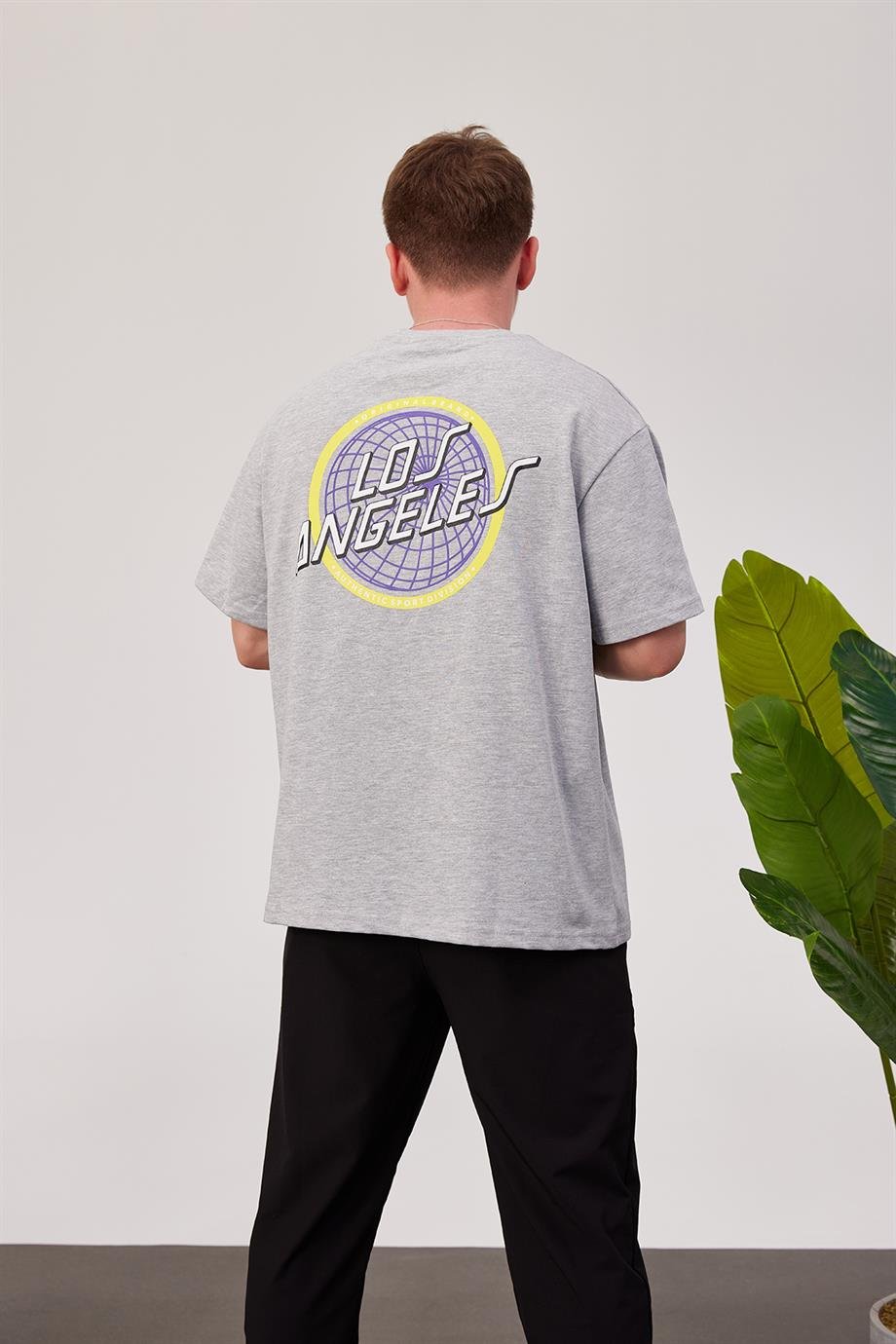 Los Angeles Gri Tshirt