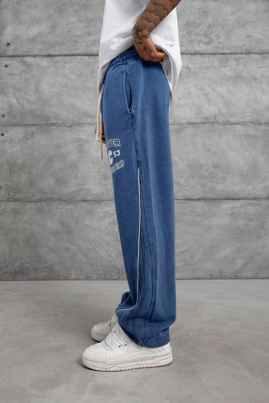 Mavi 14C53 BASKILI BAGGY EŞOFMAN ALTI