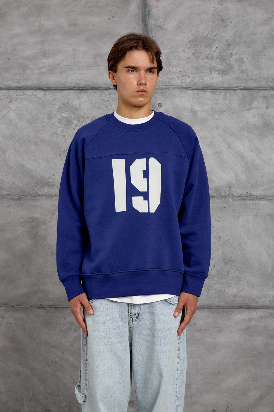 Mavi 19 BASKILI OVERSIZE SWEATSHIRT