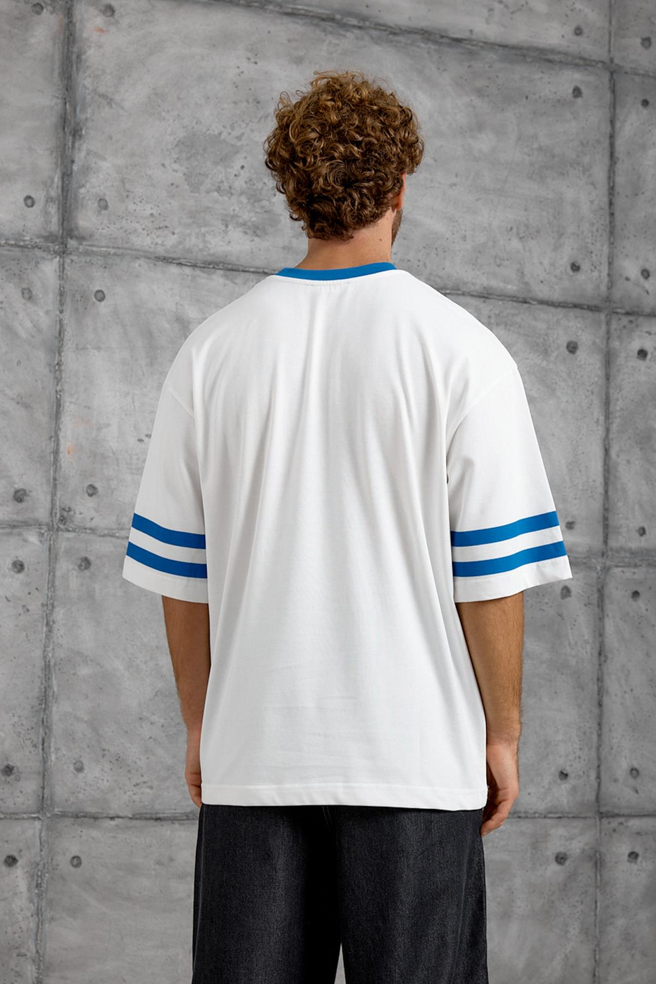 Mavi 25 BASKI OVERSIZE TSHIRT
