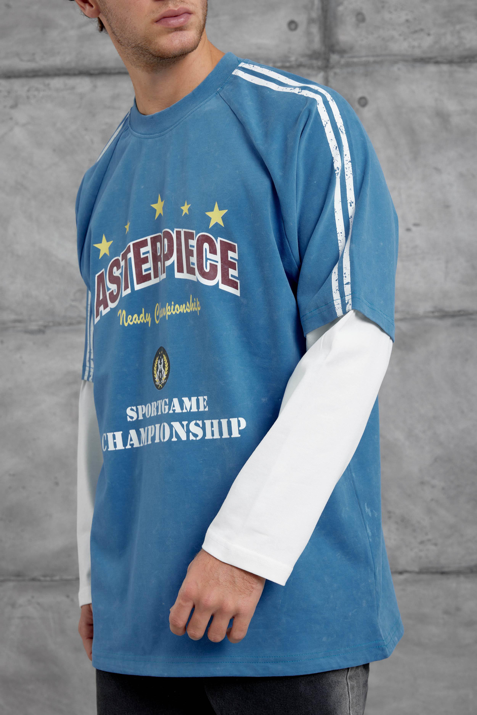 Mavi ASTERPİECE BASKILI OVERSİZE SWEATSHIRT