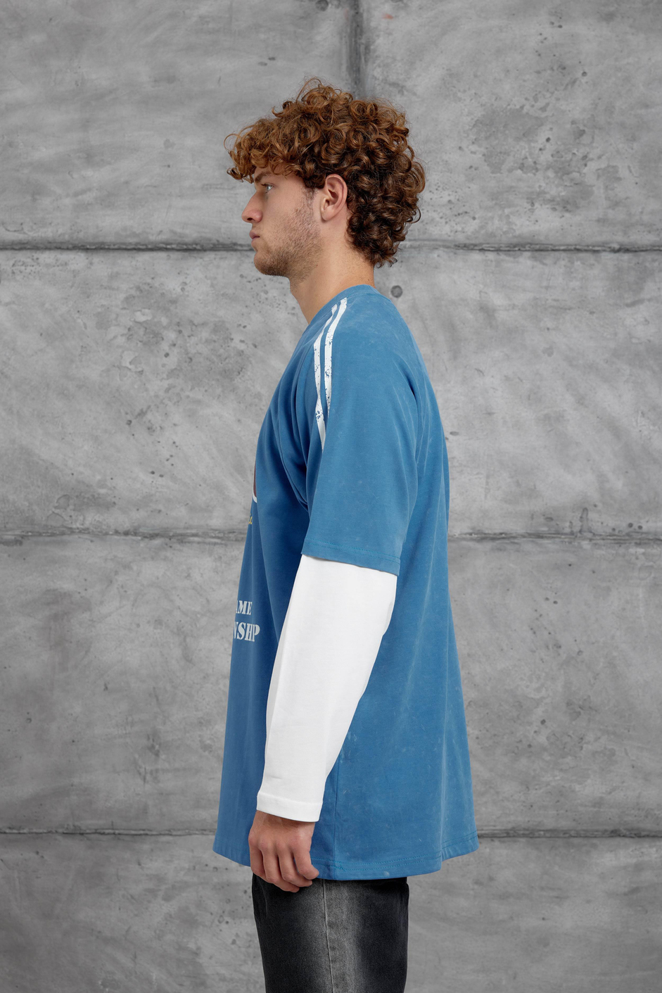 Mavi ASTERPİECE BASKILI OVERSİZE SWEATSHIRT