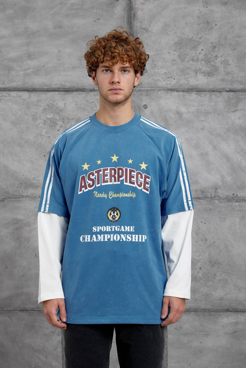 Mavi ASTERPİECE BASKILI OVERSİZE SWEATSHIRT