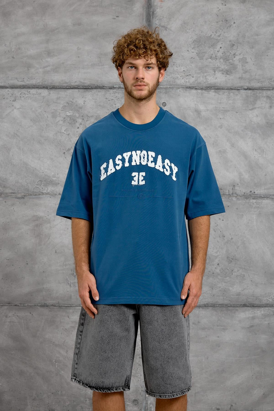Mavi EASY BASKI OVERSIZE TSHIRT