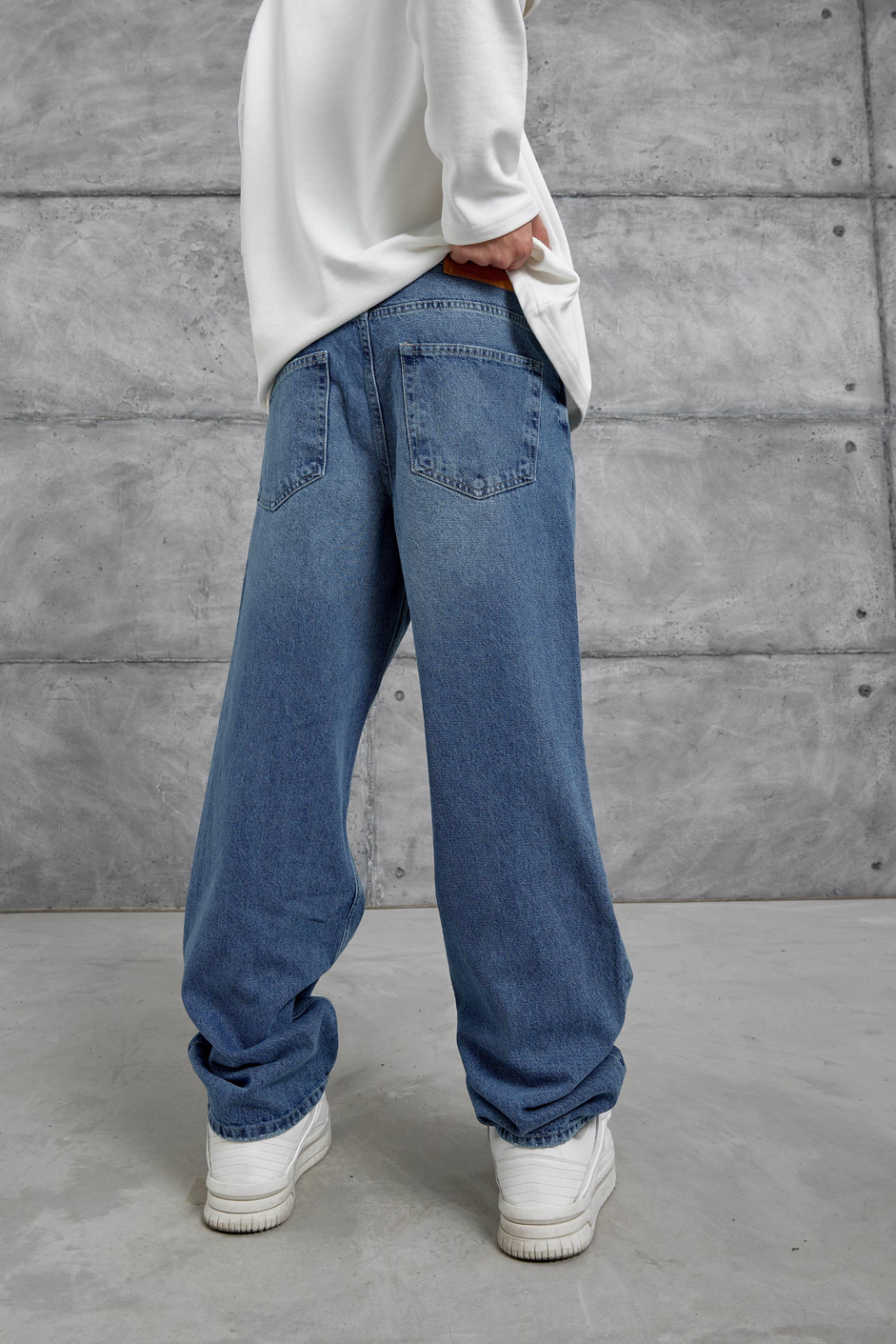 Mavi GST BAGGY KALIP TAŞLAMALI JEAN