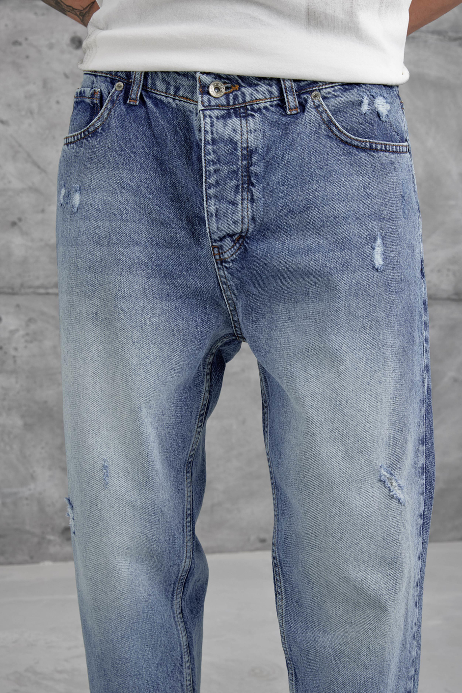 Mavi Kp-277-1 Taşlamalı Detaylı BF Jean