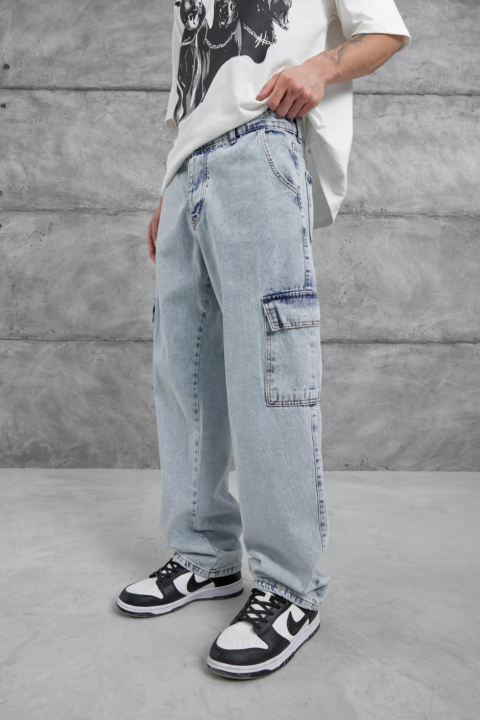 Mavi Kp Kargo Baggy Jean