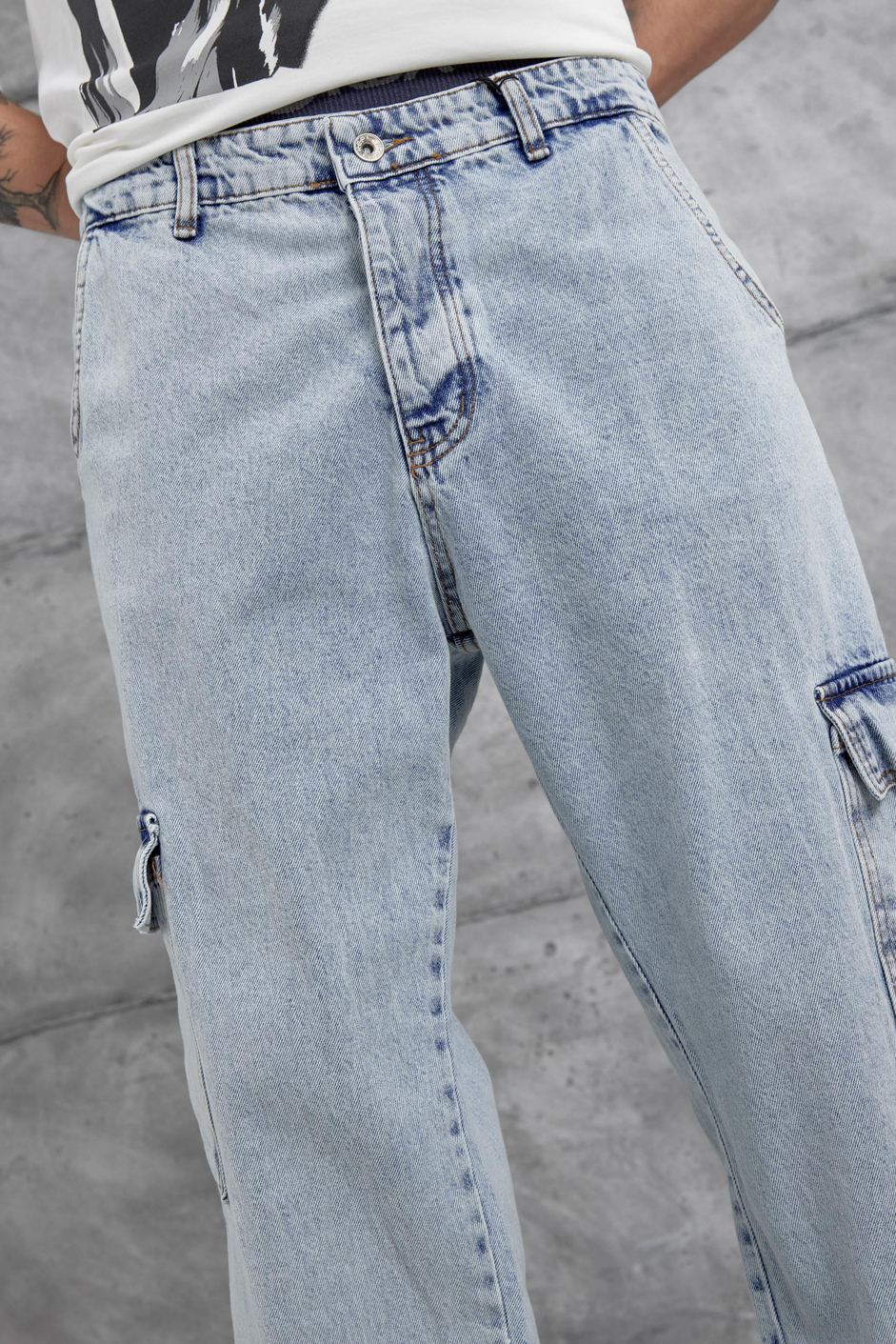Mavi Kp Kargo Baggy Jean